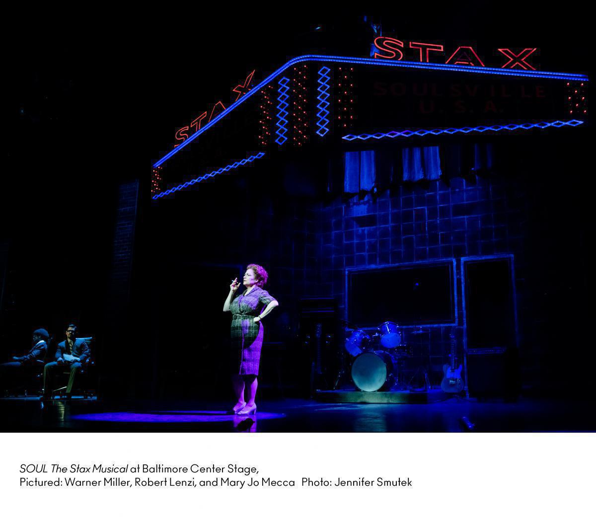 Photo 6 in 'SOUL -  The STAX Musical' gallery showcasing lighting design by Mike Baldassari of Mike-O-Matic Industries LLC