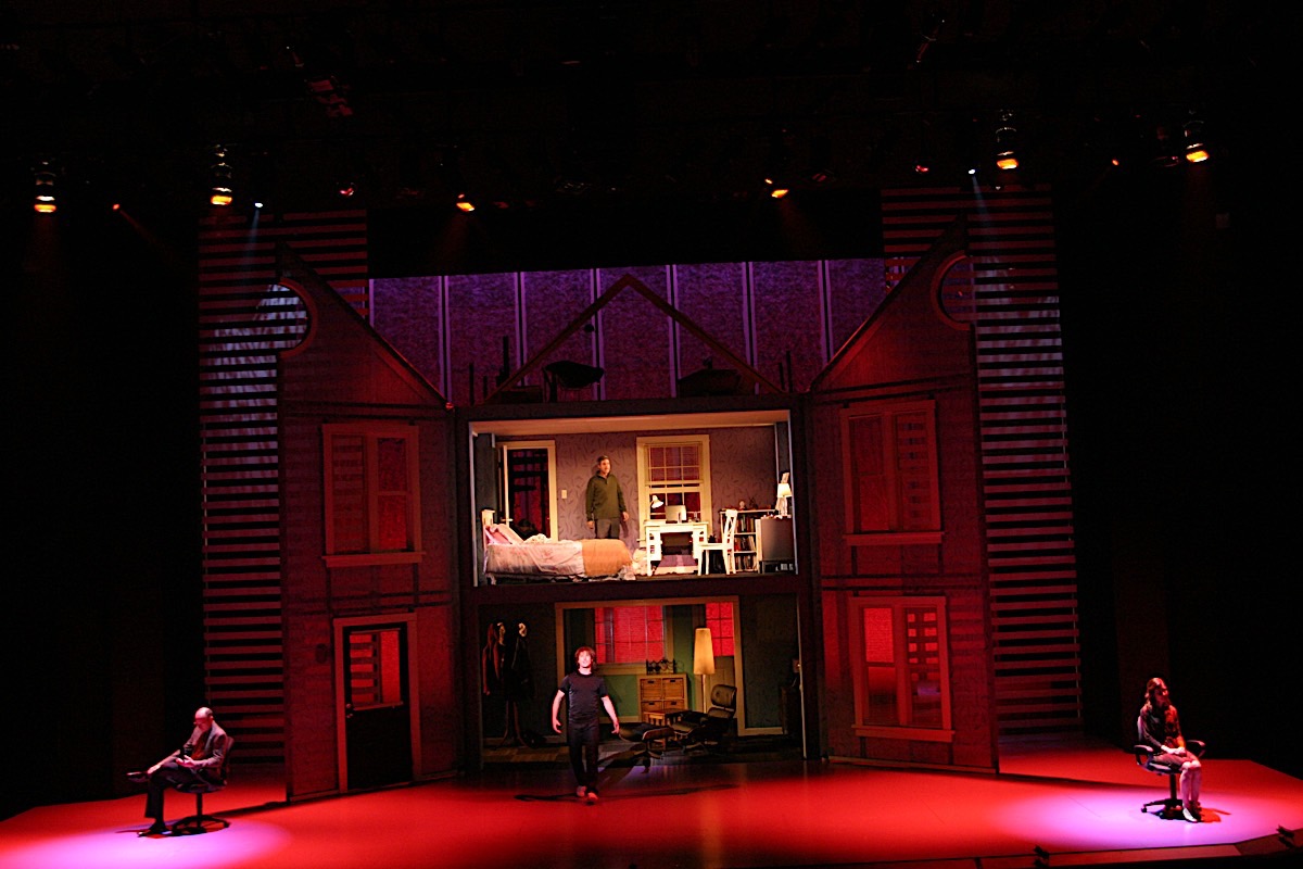 Photo 4 in 'Next To Normal' gallery showcasing lighting design by Mike Baldassari of Mike-O-Matic Industries LLC