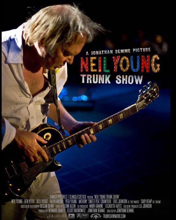 Photo 16 in 'Neil Young: Trunk Show' gallery showcasing lighting design by Mike Baldassari of Mike-O-Matic Industries LLC